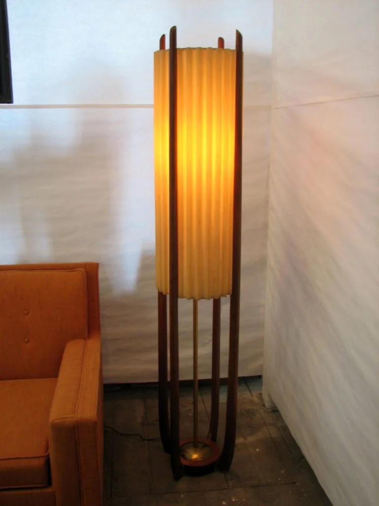 Mid Century Modern Danish Floor Lamp #1