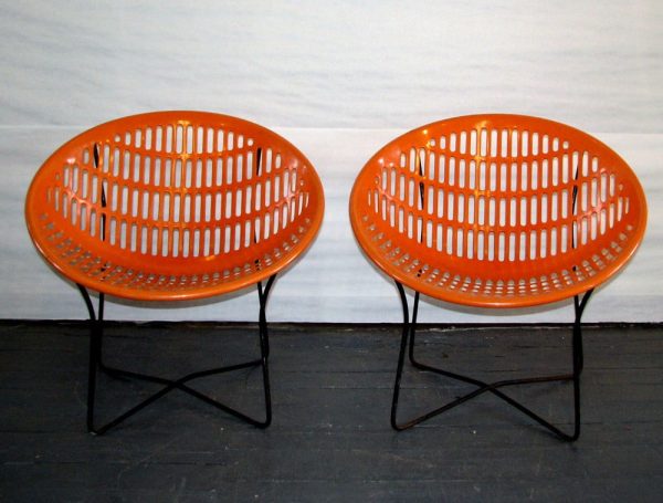 Solair Round Orange Chairs