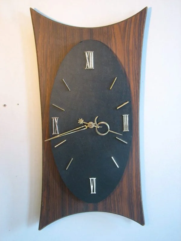 Mid Century Modern Wall Clock