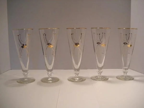 Pilsner Vintage Beer Glasses