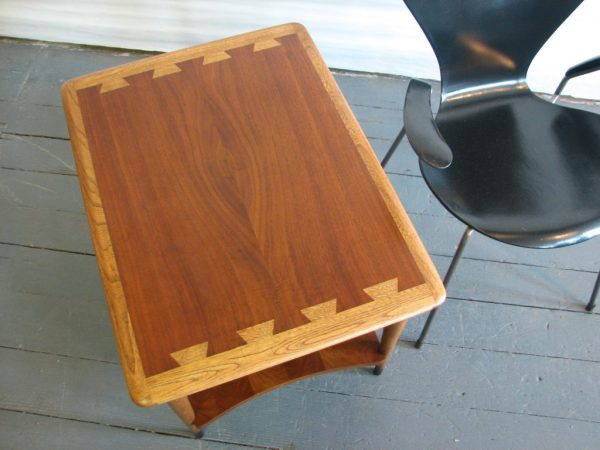 Lane Walnut End Table