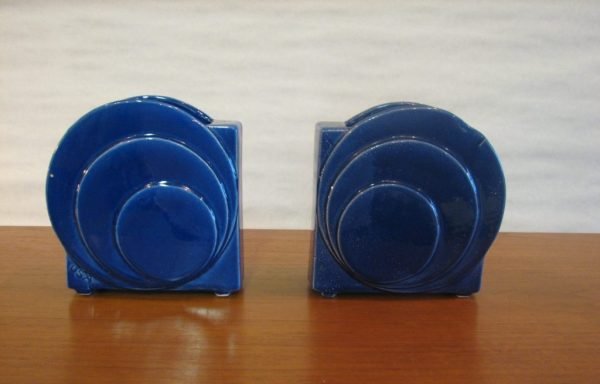 Blue USA Bookends