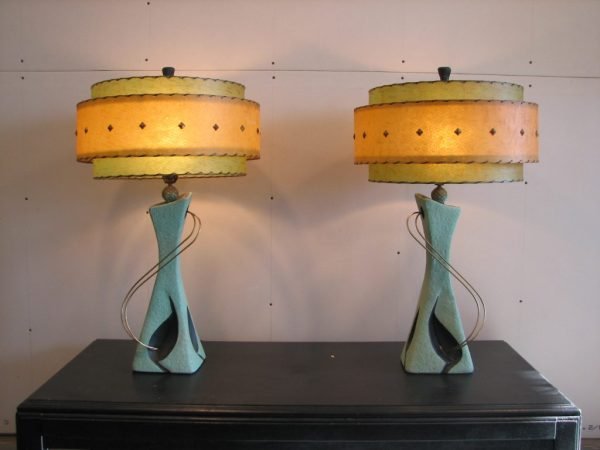 MCM 1950's Pair of lamps