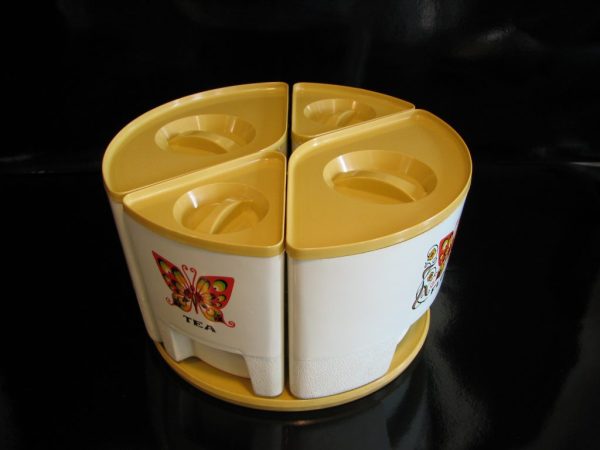 1960's Kitchen Canisters