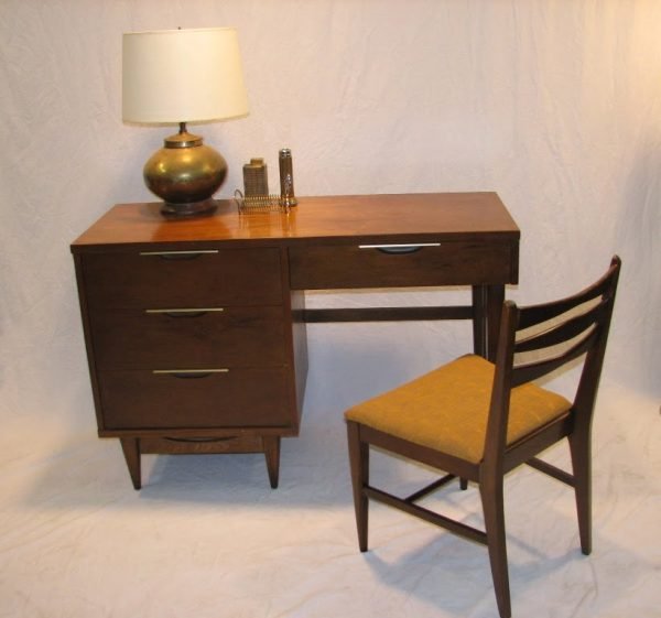 Kent Coffey Desk and chair 1950's