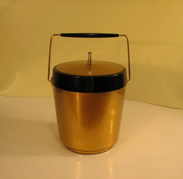 1950's-60's Gold Ice Bucket