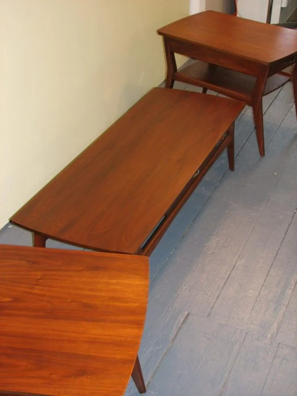 Mid century modern Mersman tables 3pc