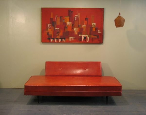 Mid Century Modern sofa / daybed