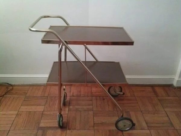 Mid Century Modern tea cart