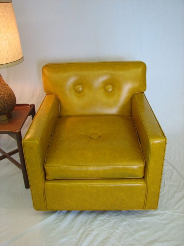 1960's Naugahyde chair