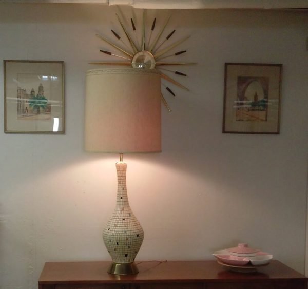 1960's Ceramic lamp