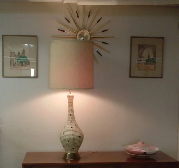 1960's Ceramic lamp