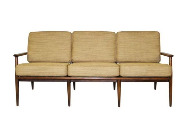 Danish modern sofa by Baumritter