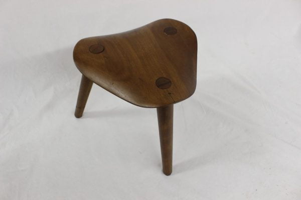 Vintage Walnut foot stool