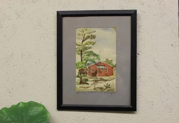 Beautiful framed / signed watercolor