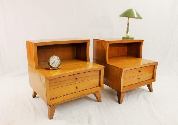 Mengel pair of nightstands