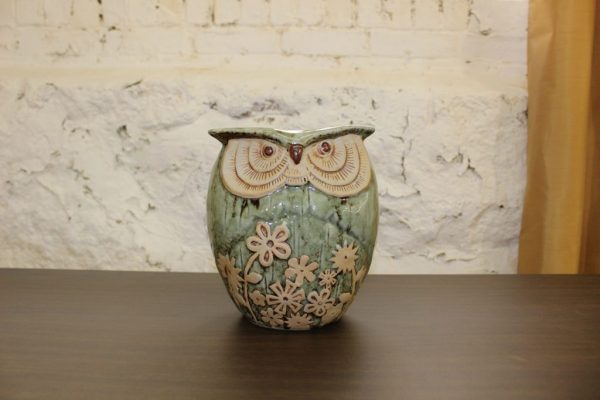 Mid Century Modern Ceramic Owl