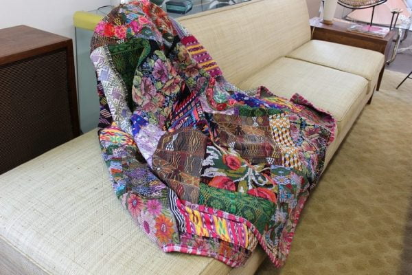 Guatemalan blanket, throw, rug |