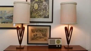 danish modern lamps