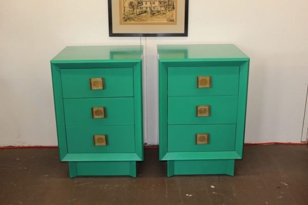 Mid Century Modern John Stuart style cabinets |