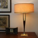 wishbone table lamp by laurel