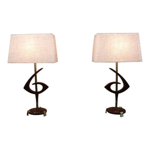 Rembrandt table lamps pair |