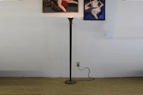 Mid Century Modern Russell Wright style floor lamp |