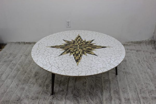 Mid Century Modern tile coffee table |
