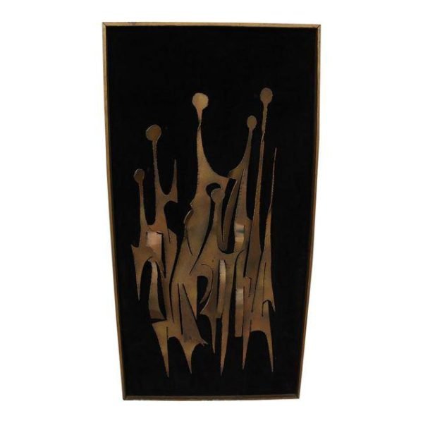 Paul Evans wall sculpture |