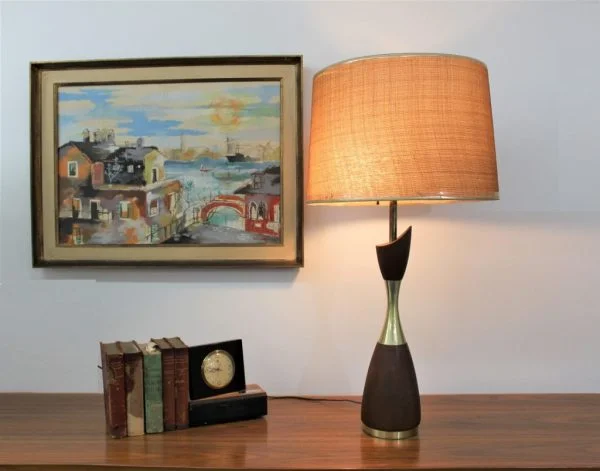 Danish modern table lamp |