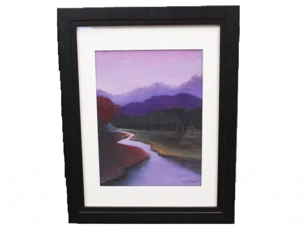 Dawn Pastel drawing by Lily Kwan