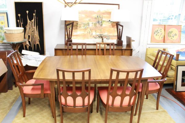 Broyhill Brasilia dining set table and 6 chairs | - Image 2