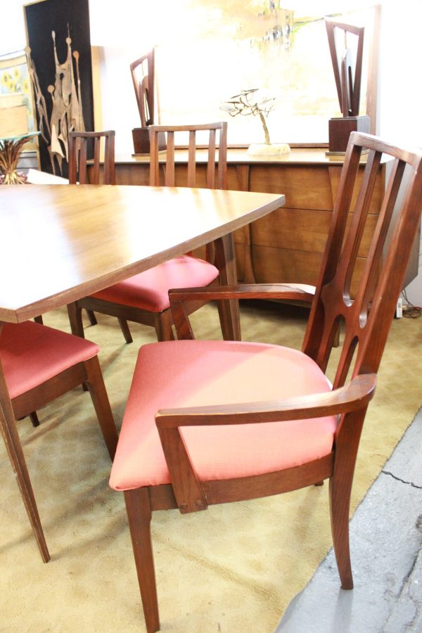 Broyhill Brasilia dining set table and 6 chairs | - Image 10