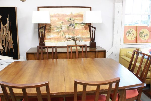 Broyhill Brasilia dining set table and 6 chairs | - Image 6