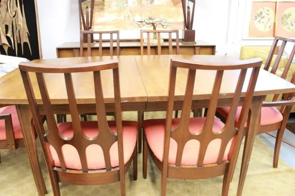 Broyhill Brasilia dining set table and 6 chairs | - Image 5