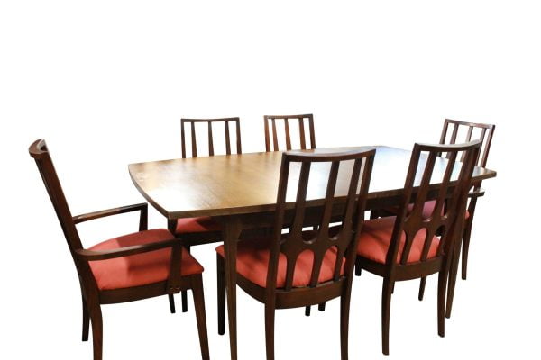 Broyhill Brasilia dining set table and 6 chairs | - Image 15