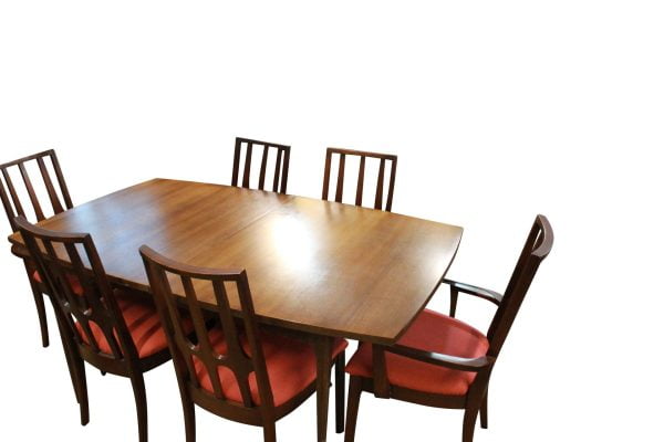 Broyhill Brasilia dining set table and 6 chairs | - Image 14