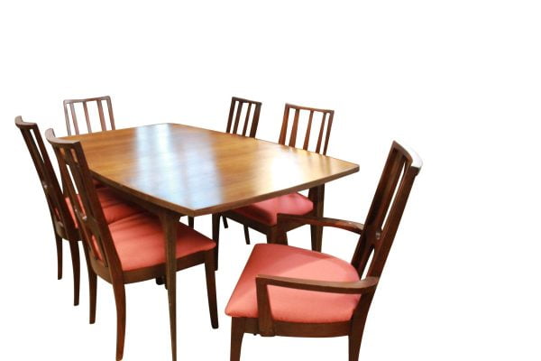 Broyhill Brasilia dining set table and 6 chairs | - Image 13