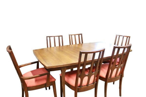 Broyhill Brasilia dining set table and 6 chairs | - Image 12