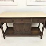 Broyhill brasilia bar cart