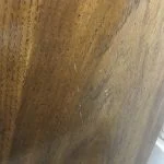 drexel large bookcase wear