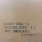 Drexel lettering on back