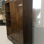drexel large bookcase side