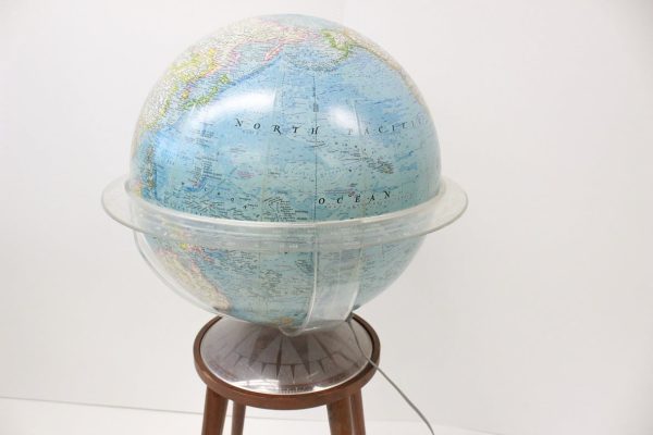 Mid Century Modern Globe and stand |