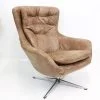 Overman lounge chair in faux leather | - Image 9