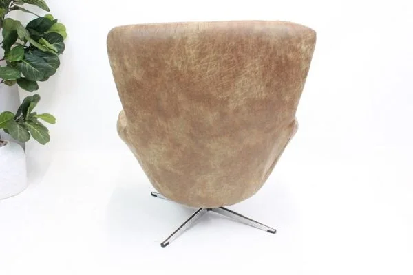 Overman lounge chair in faux leather | - Image 7