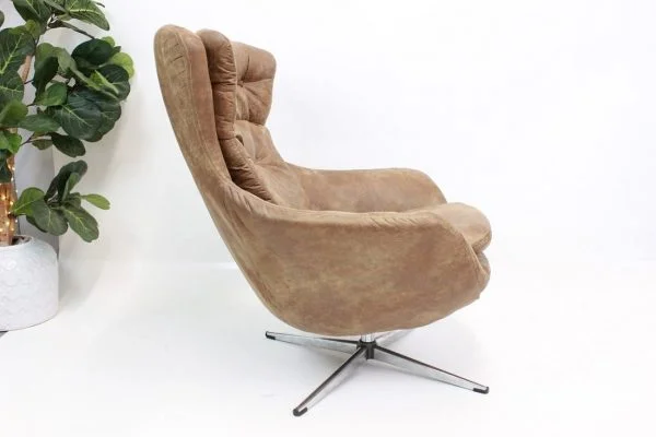 Overman lounge chair in faux leather | - Image 4