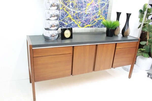 Kimball credenza with faux stone top | - Image 3