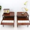 Lane Cosmopolitan pair of end tables |