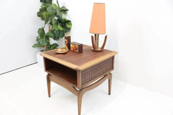 Lane Perception square end table |